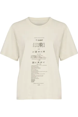 Maison Margiela Care Label-print cotton T-shirt