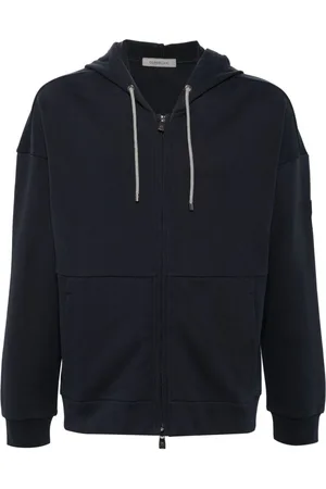 corneliani Zip-up cotton hoodie