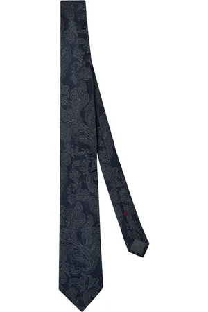 Brunello Cucinelli Paisley-design silk tie