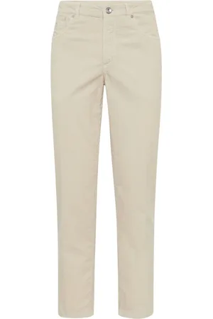 Brunello Cucinelli Straight-leg corduroy trousers