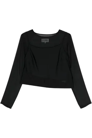 Maison Margiela Layered sheer top
