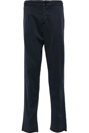 Kiton Pleated tapered-leg trousers