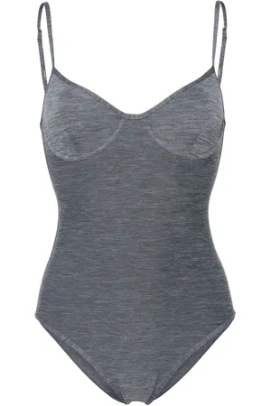 Totême Underwire-cup mélange swimsuit