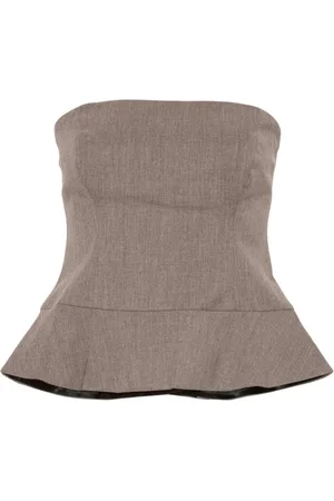 Beaufille Francis twill bandeau top