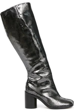 Maison Margiela Tabi 80mm leather knee boots