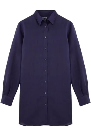 Vilebrequin Fragance linen shirt mini dress