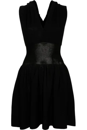 Iceberg Logo-embossed detail knitted dress
