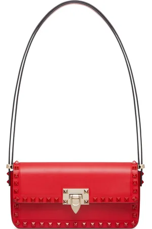 VALENTINO GARAVANI Rockstud23 E/W leather shoulder bag