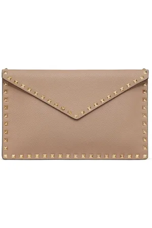 VALENTINO GARAVANI Rockstud envelope clutch bag