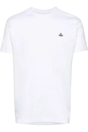 Vivienne Westwood Logo-embroidered cotton T-shirt
