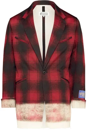 Maison Margiela Pendleton checked blazer