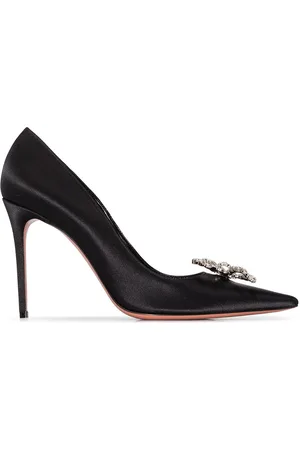 Amina Muaddi Rosie 95mm crystal-embellished pumps