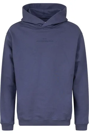 Maison Margiela Logo-embroidered cotton hoodie