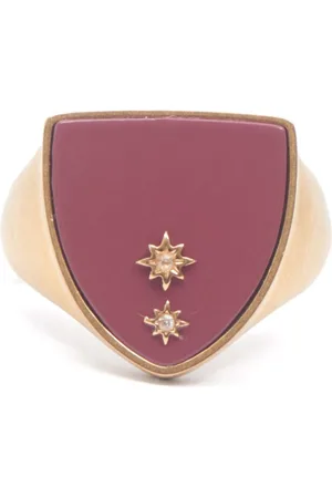 Maison Margiela Star-appliqué signet ring