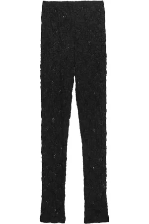 Msgm Lace knitted trousers