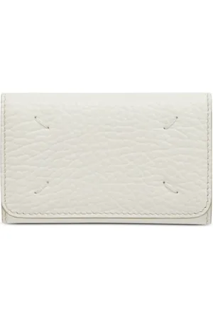 Maison Margiela Four-stitch leather key holder