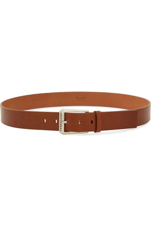 Salvatore Ferragamo Buckle-fastened leather belt