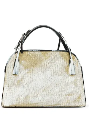 Maison Margiela Paint-splatter tote bag