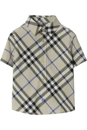 Burberry Checked cotton shirt