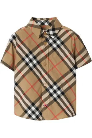 Burberry Checked cotton shirt