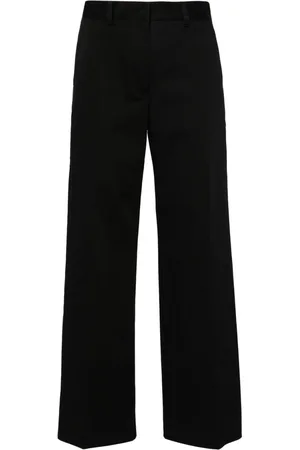 MATTEAU Straight-leh twill tailored trousers