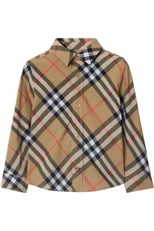 Burberry Checked cotton shirt