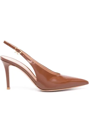 Gianvito Rossi Robbie 85mm slingback pumps