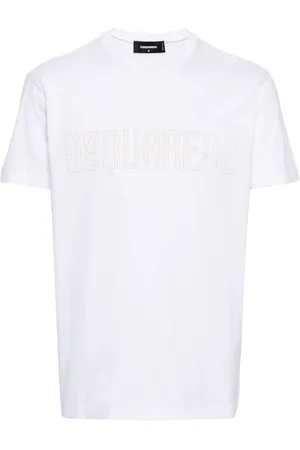Dsquared2 Logo-appliqué cotton T-shirt