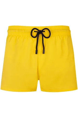 Vilebrequin Logo-appliqué drawstring swim shorts