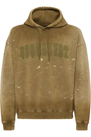 Dsquared2 Logo-print cotton hoodie