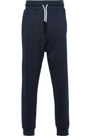 FERRARI Logo-lettering jersey track pants