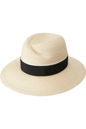 Le Mont St Michel Virginie straw fedora hat