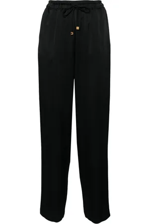 Elisabetta Franchi Drawstring straight-leg trousers
