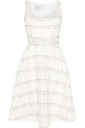 Giambattista Valli Flared bouclé mini dress