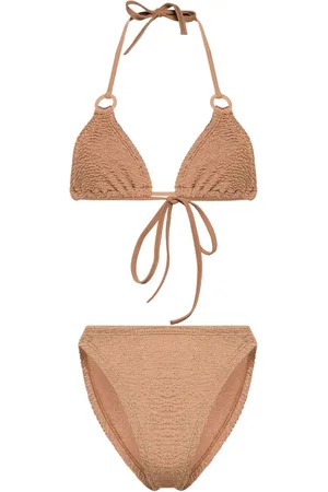 Hunza G Eva seersucker bikini