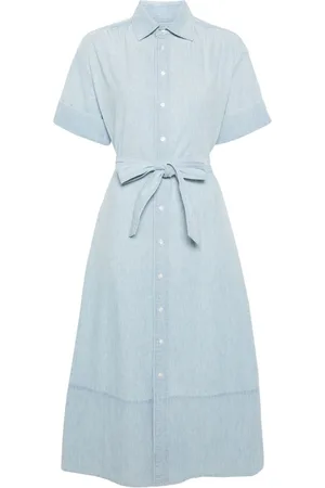 Ralph Lauren Chambray midi shirt dress