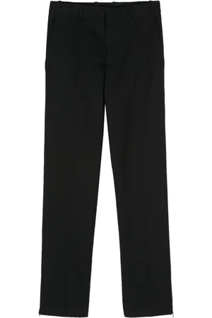 Botter Pressed-crease wool trousers