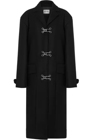 Moschino Notched-collar single-breasted coat