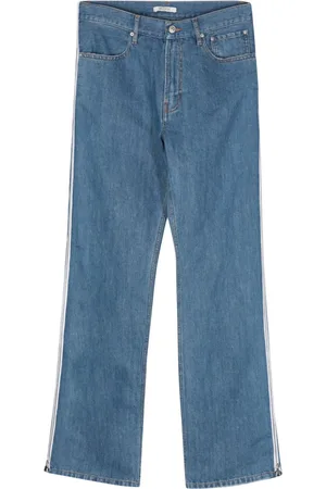 Gauchere Decorative zip-detail jeans