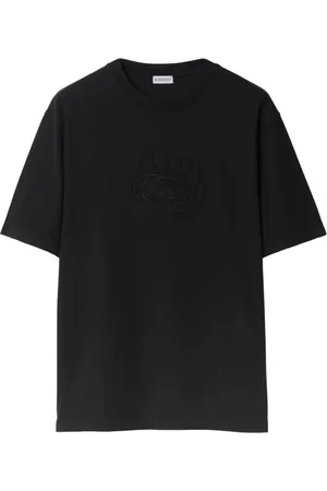 Burberry EKD-embroidered cotton T-shirt