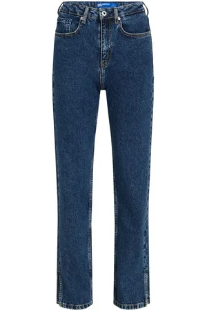 Karl Lagerfeld High-rise straight-leg jeans