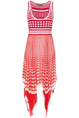 Gianfranco Ferré 2000s Ferre polka-dot midi dress