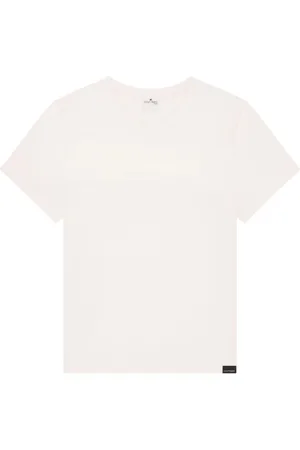 Courrèges Logo-appliqué cotton T-shirt