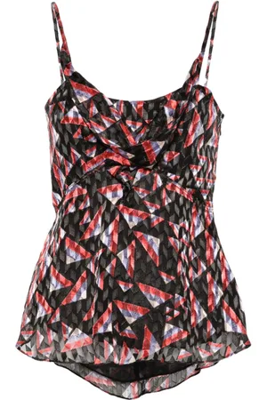 Isabel Marant Kalisia geometric-print tank top