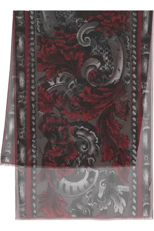 Gianfranco Ferré Abstract-print silk scarf