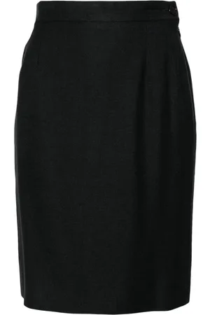 Saint Laurent 1990s A-line miniskirt