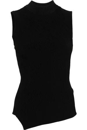 Totême Almaz asymmetric ribbed tank top