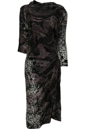 Vivienne Westwood 2014-2015 graphic-print midi dress