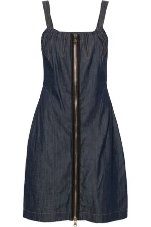 Vivienne Westwood 2000s zip-up denim dress