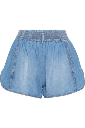 ERMANNO SCERVINO Chambray mini shorts